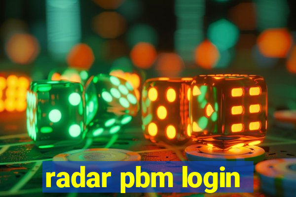 radar pbm login