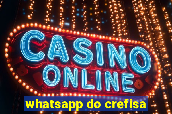 whatsapp do crefisa