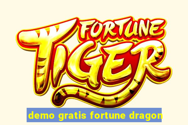 demo gratis fortune dragon