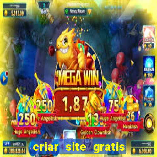 criar site gratis de jogos