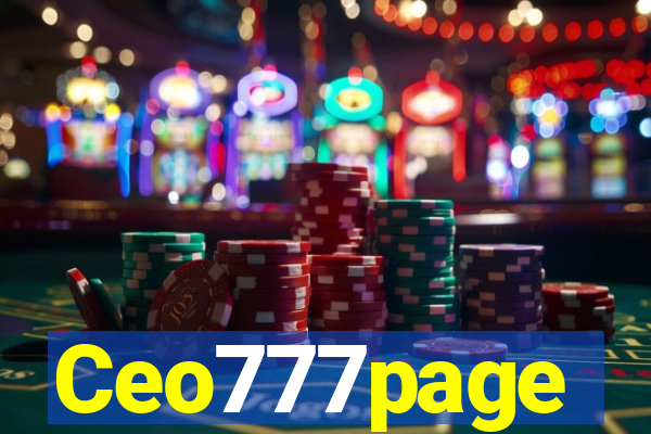 Ceo777page