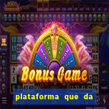 plataforma que da bonus sem depósito