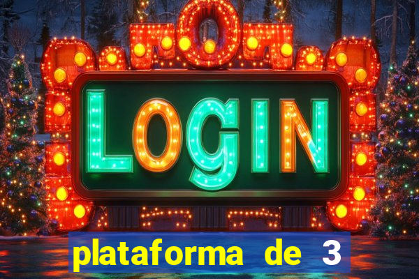 plataforma de 3 reais link