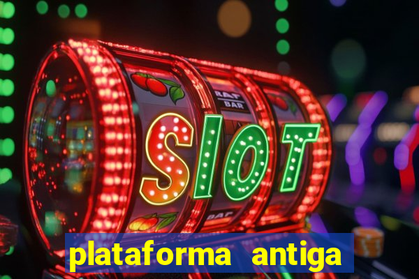 plataforma antiga de jogos