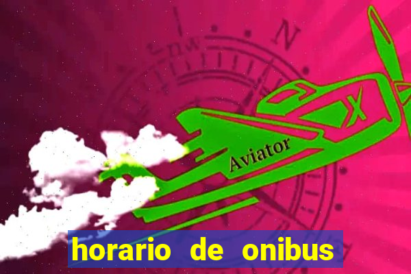 horario de onibus rio pardo rs