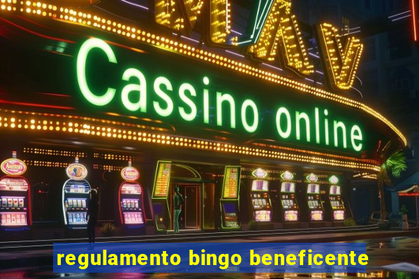 regulamento bingo beneficente